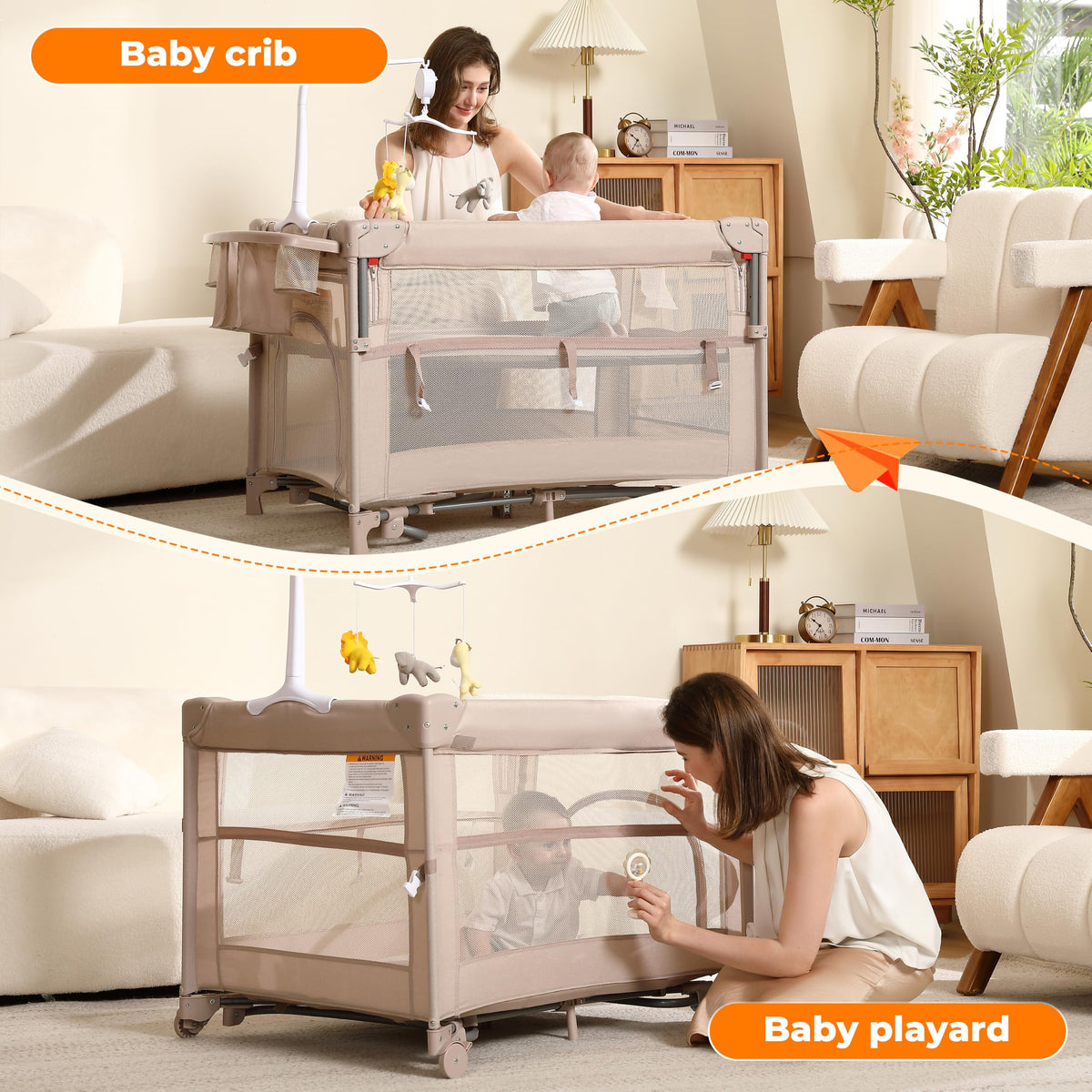 4 in 1 Baby Playard T808
